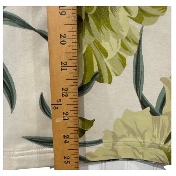 Karen Kane Classy Tropical Zipper/Front Split Skirt w/ Front Pockets - Size: 16 - Picture 6 of 8